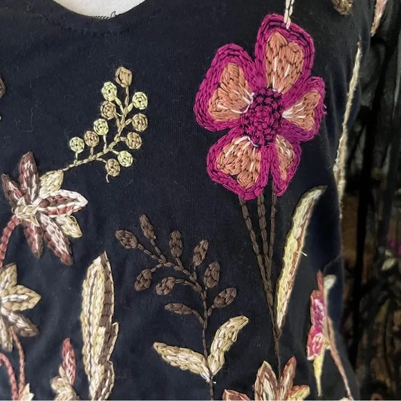 Free People Embroidered Sheer Corset Top XS Florence Festival - Picture 13 of 13